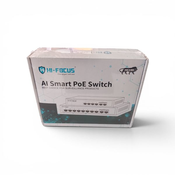 10 PORT PoE SWITCH HF-S08E2-120WH