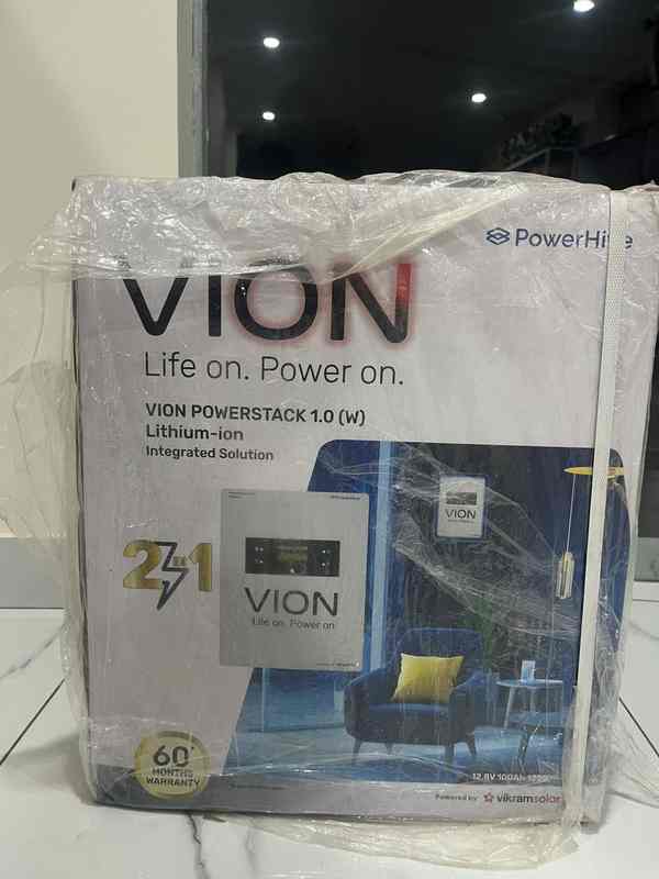 VION 12V 100Ah Integrated Lithium-Ion Inverter 1250 WATTS